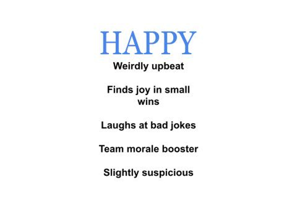 Character Archetype: HAPPY - 11oz Mug