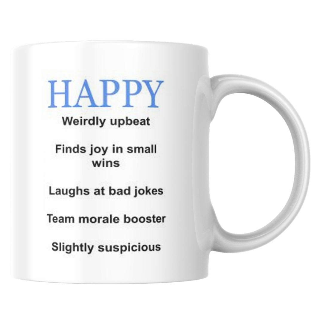 Character Archetype: HAPPY - 11oz Mug